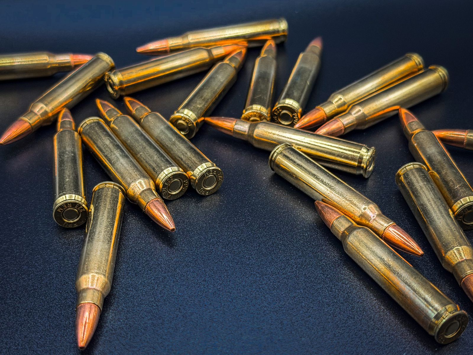 Brass rifle cartridges